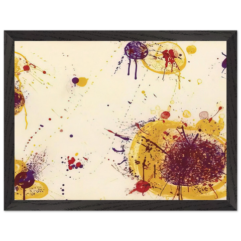 Yellow Speck by Sam Francis — Framed art print at Zephyeer
