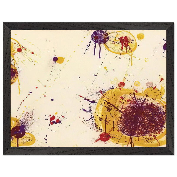 Yellow Speck by Sam Francis — Framed art print at Zephyeer