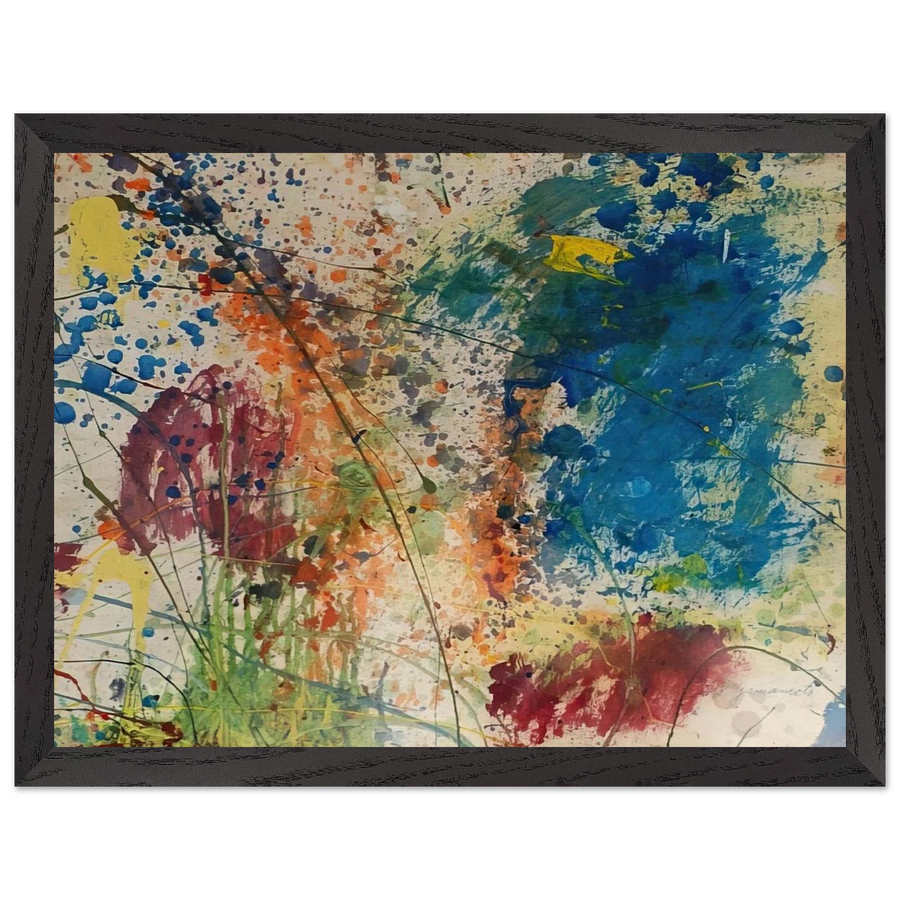 UNTITLED 1974 by Taro Yamamoto — Framed art print at Zephyeer