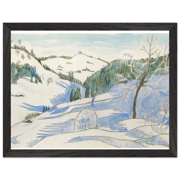 MORGENSCHATTEN 1924 by Gabriele Munter — Framed art print at Zephyeer