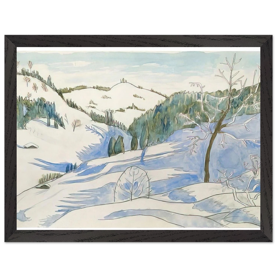MORGENSCHATTEN 1924 by Gabriele Munter — Framed art print at Zephyeer