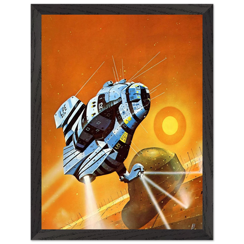 Chris Foss — Framed art print at Zephyeer