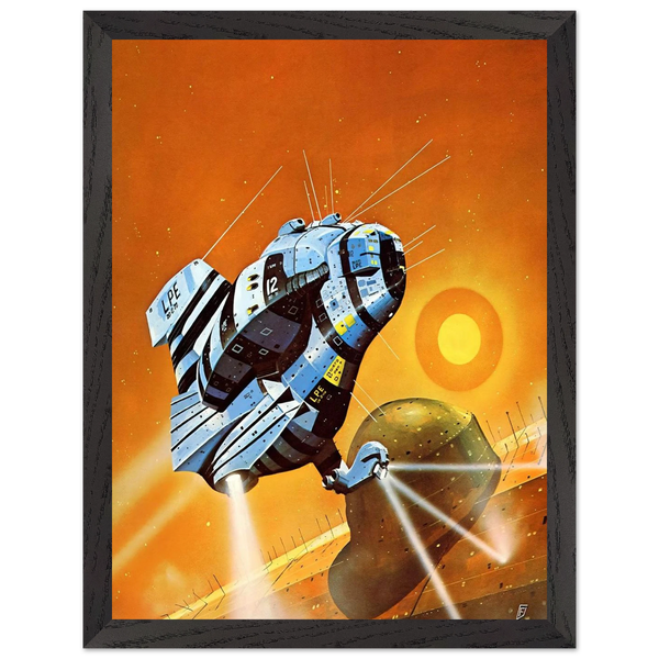 Chris Foss — Framed art print at Zephyeer