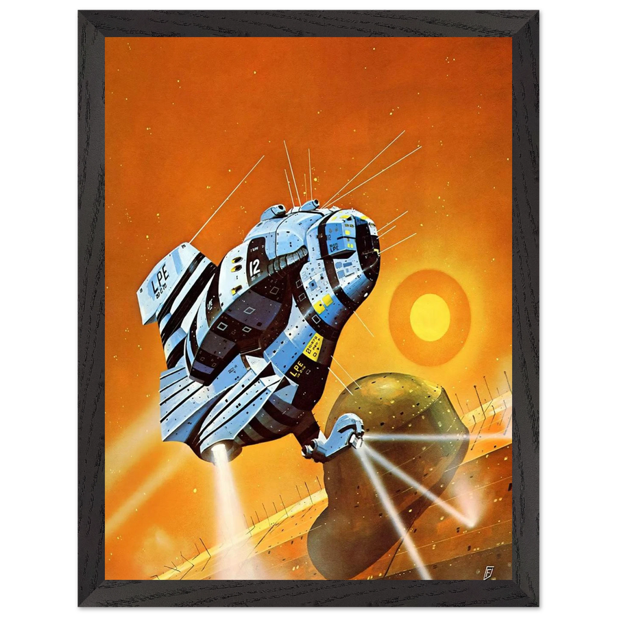 Chris Foss — Framed art print at Zephyeer