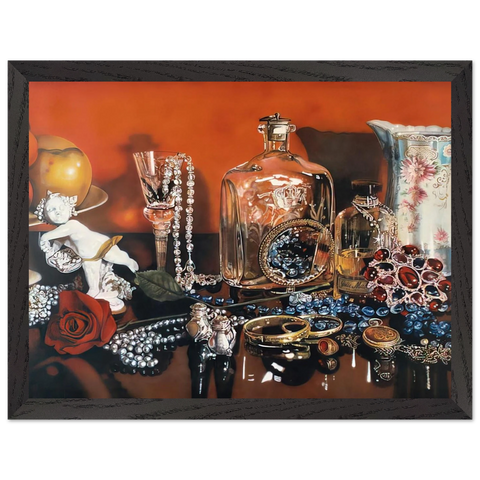 JOLIE MADAME 1973 by Audrey Flack — Framed art print at Zephyeer