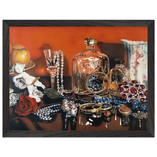 JOLIE MADAME 1973 by Audrey Flack — Framed art print at Zephyeer