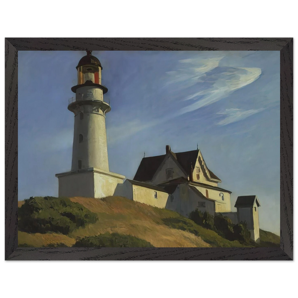 Lighthouse at Two Lights by Edward Hopper — Framed art print at Zephyeer