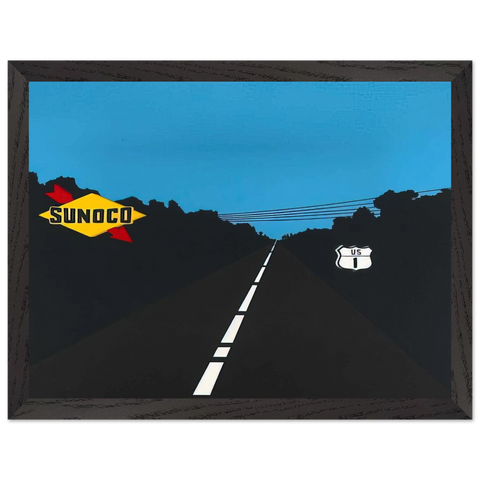US Highway 1 - Pop Art by Allan D Arcangelo — Framed art print at Zephyeer