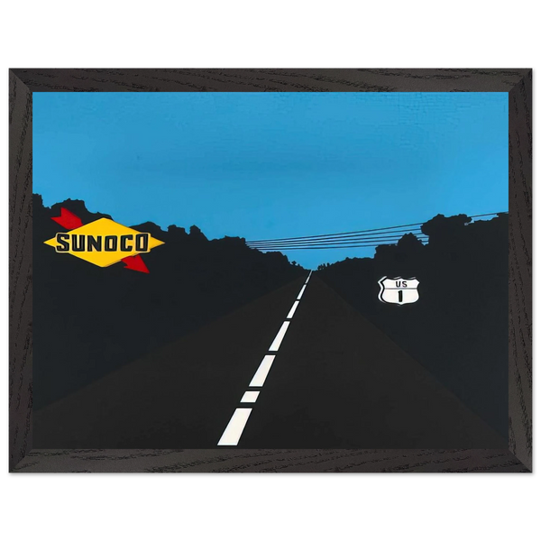 US Highway 1 - Pop Art by Allan D Arcangelo — Framed art print at Zephyeer