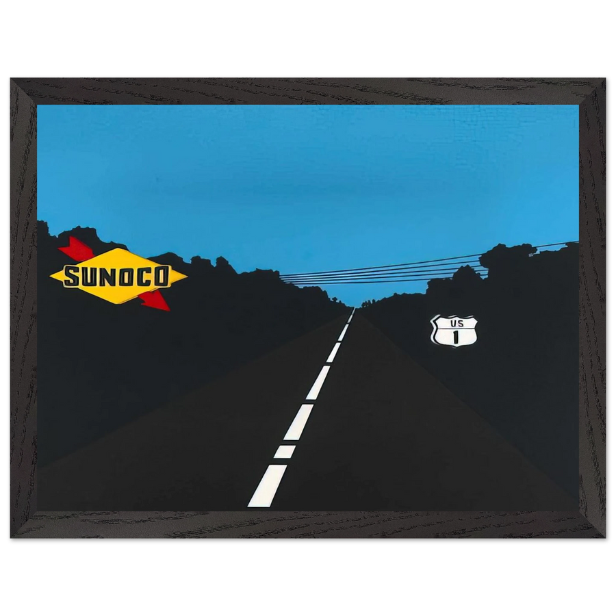 US Highway 1 - Pop Art by Allan D Arcangelo — Framed art print at Zephyeer