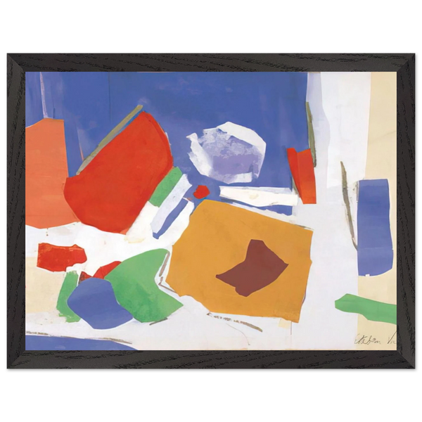UNTITLED 1988 by Esteban Vicente — Framed art print at Zephyeer