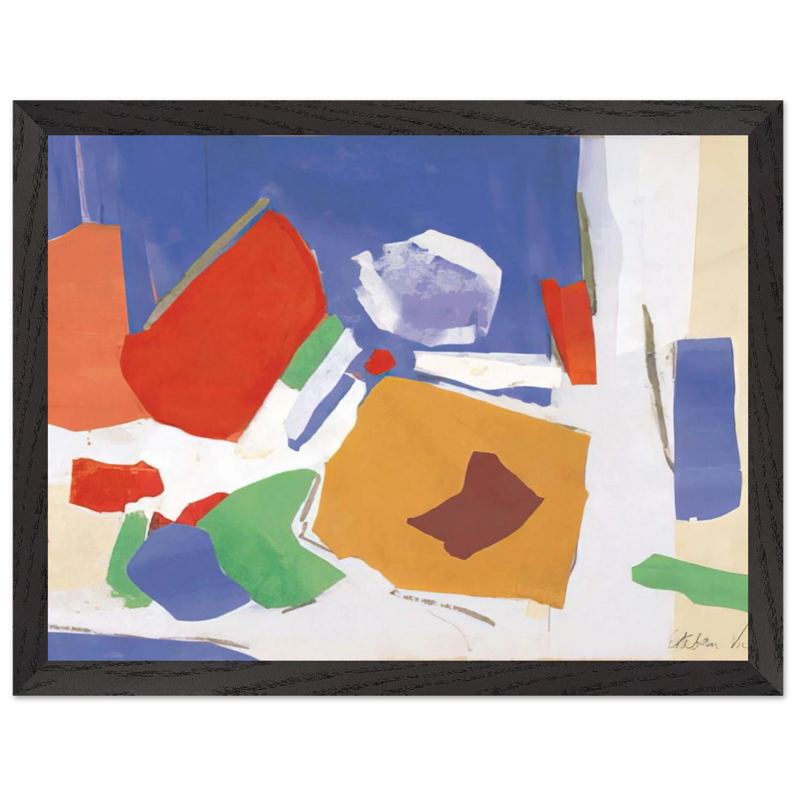 UNTITLED 1988 by Esteban Vicente — Framed art print at Zephyeer