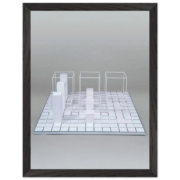 Serial Project Set B by Sol LeWitt — Framed art print at Zephyeer