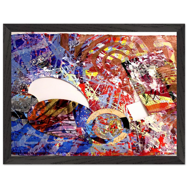Manet I by Sam Gilliam — Framed art print at Zephyeer