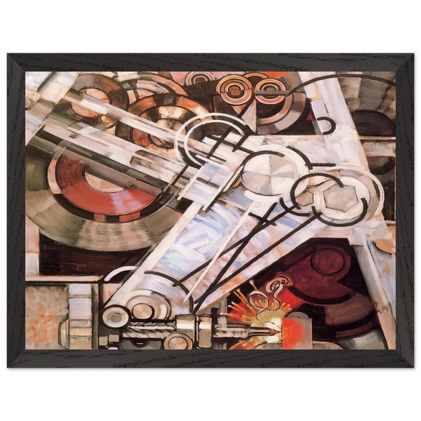 Drill by Frantisek Kupka — Framed art print at Zephyeer