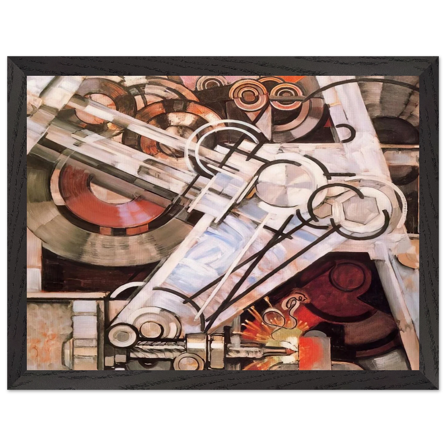 Drill by Frantisek Kupka — Framed art print at Zephyeer