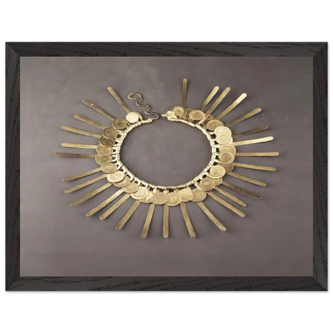 NECKLACE 1937 by Alexander Calder — Framed art print at Zephyeer