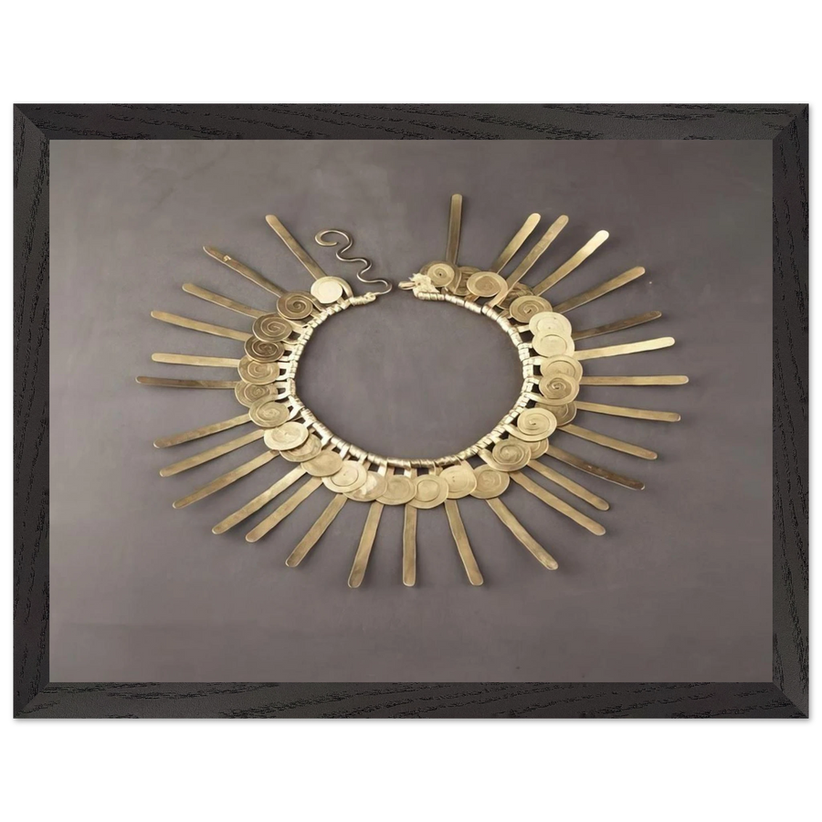 NECKLACE 1937 by Alexander Calder — Framed art print at Zephyeer