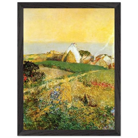 Villers-le-Bel aka The Enchanted Hour by Childe Hassam — Framed art print at Zephyeer