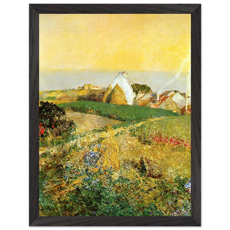 Villers-le-Bel aka The Enchanted Hour by Childe Hassam — Framed art print at Zephyeer