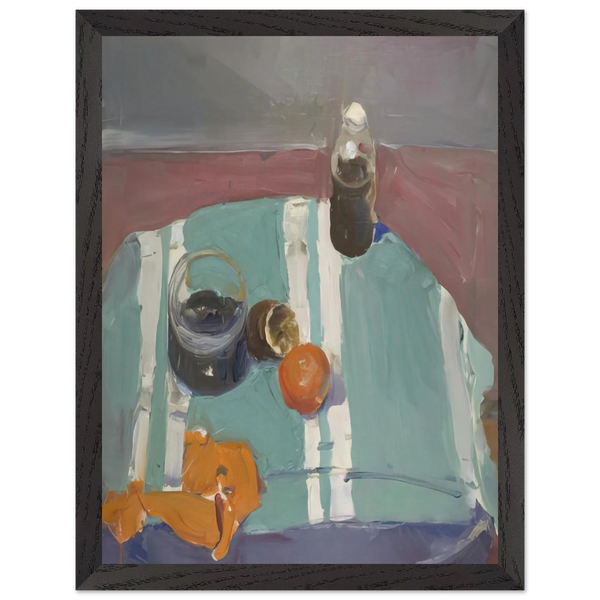 Still Life with Orange Peel by Richard Diebenkorn — Framed art print at Zephyeer