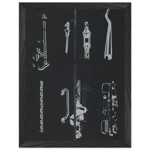 TOOL BOX 1 1966 by Jim Dine — Framed art print at Zephyeer