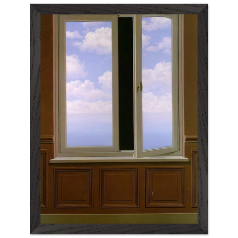 THE LOOKING GLASS 1963 by Rene Magritte — Framed art print at Zephyeer