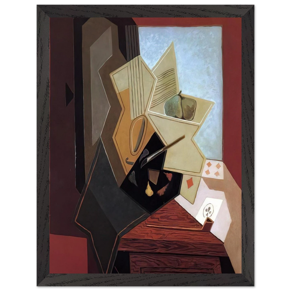 THE PAINTER S WINDOW 1925 by Juan Gris — Framed art print at Zephyeer