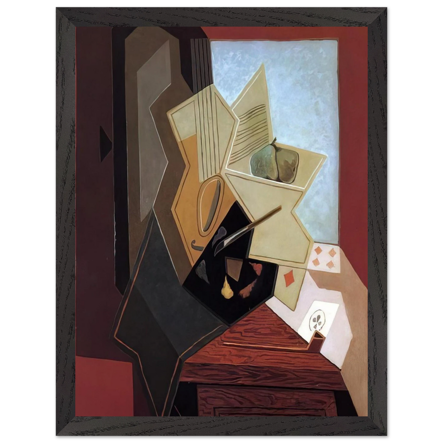 THE PAINTER S WINDOW 1925 by Juan Gris — Framed art print at Zephyeer