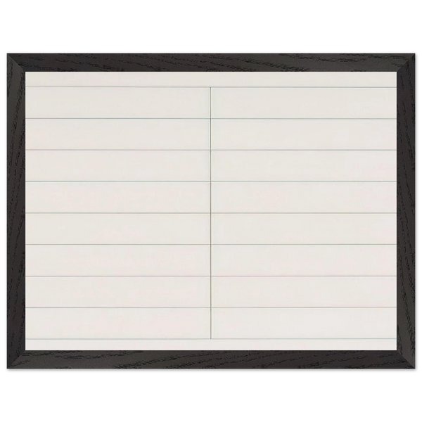 On a clear day, #2 by Agnes Martin — Framed art print at Zephyeer