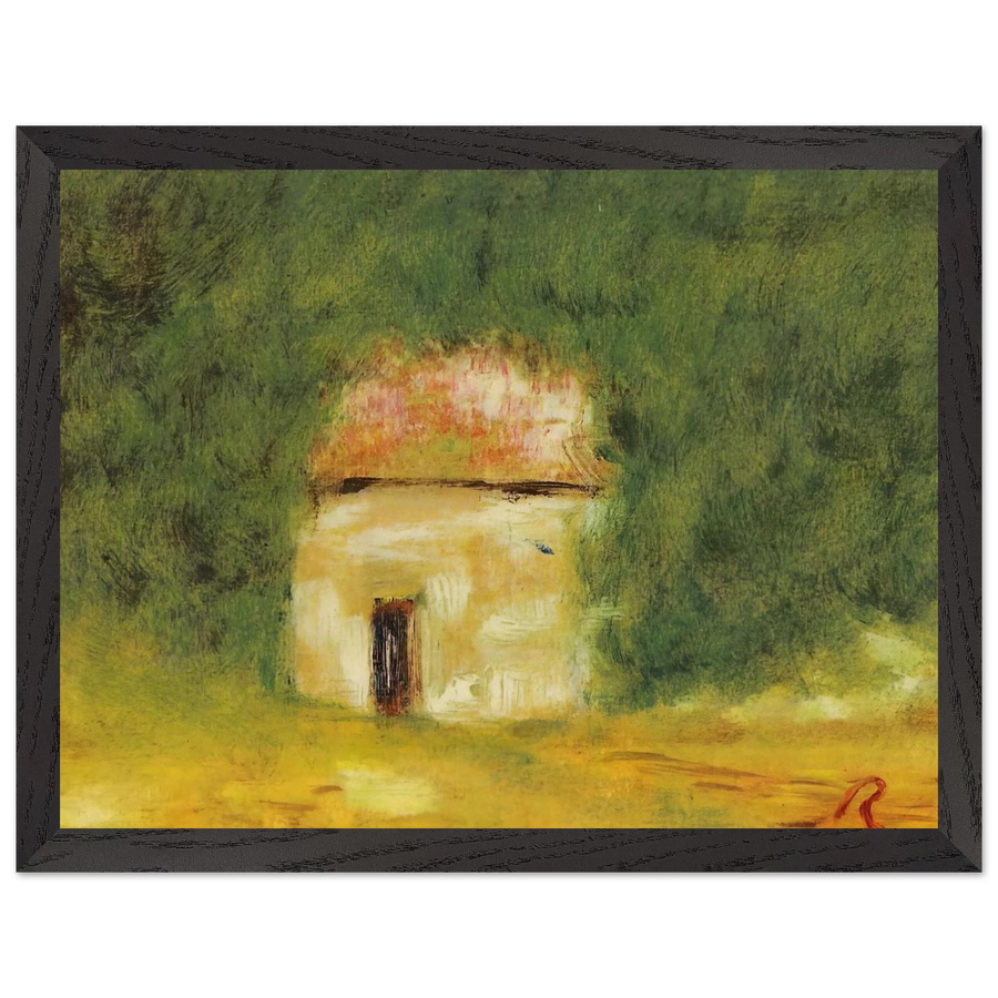 The Little House by Pierre-Auguste Renoir — Framed art print at Zephyeer