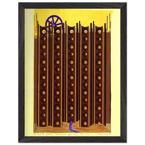 The Small Fistule That Says Tic Tac by Max Ernst — Framed art print at Zephyeer