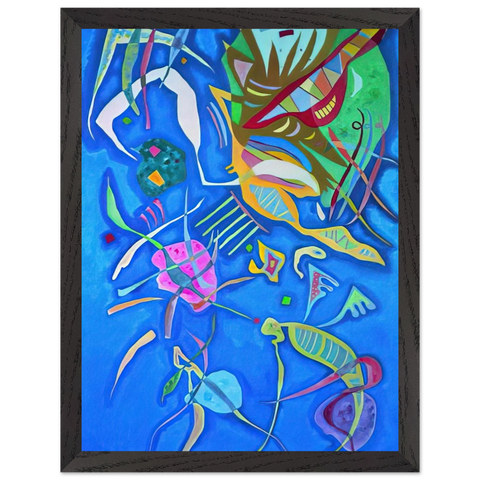 GROUPING 1937 by Wassily Kandinsky — Framed art print at Zephyeer