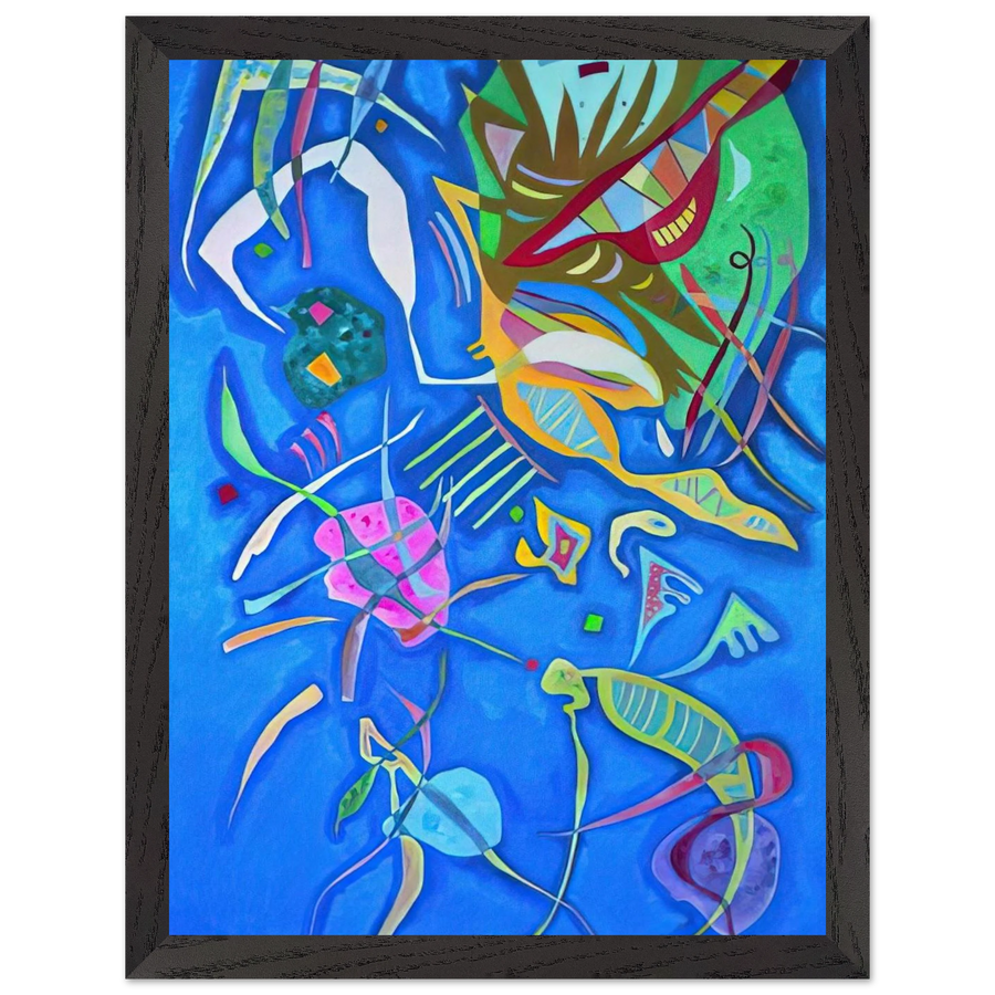 GROUPING 1937 by Wassily Kandinsky — Framed art print at Zephyeer