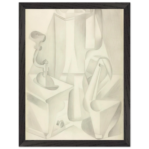 STILL LIFE WITH COFFEE MILL 1916 by Juan Gris — Framed art print at Zephyeer