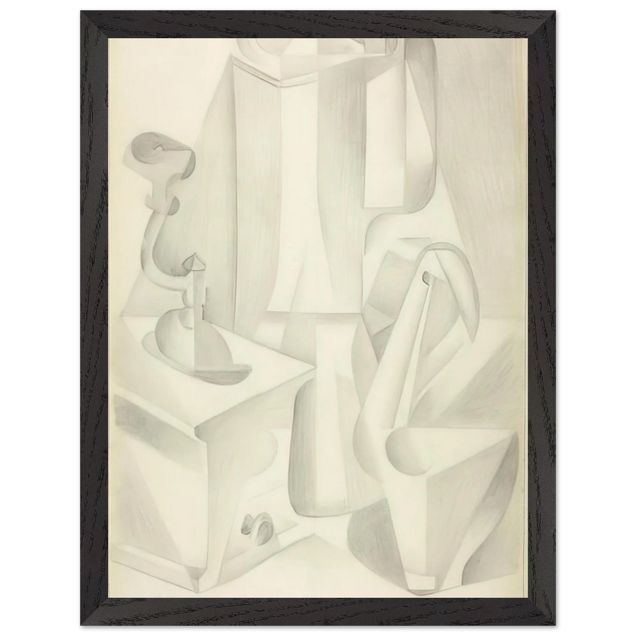 STILL LIFE WITH COFFEE MILL 1916 by Juan Gris — Framed art print at Zephyeer