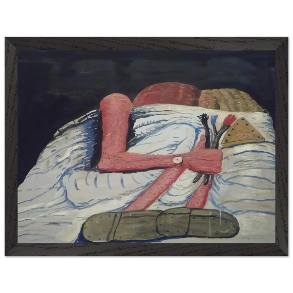 COUPLE IN BED by Philip Guston — Framed art print at Zephyeer