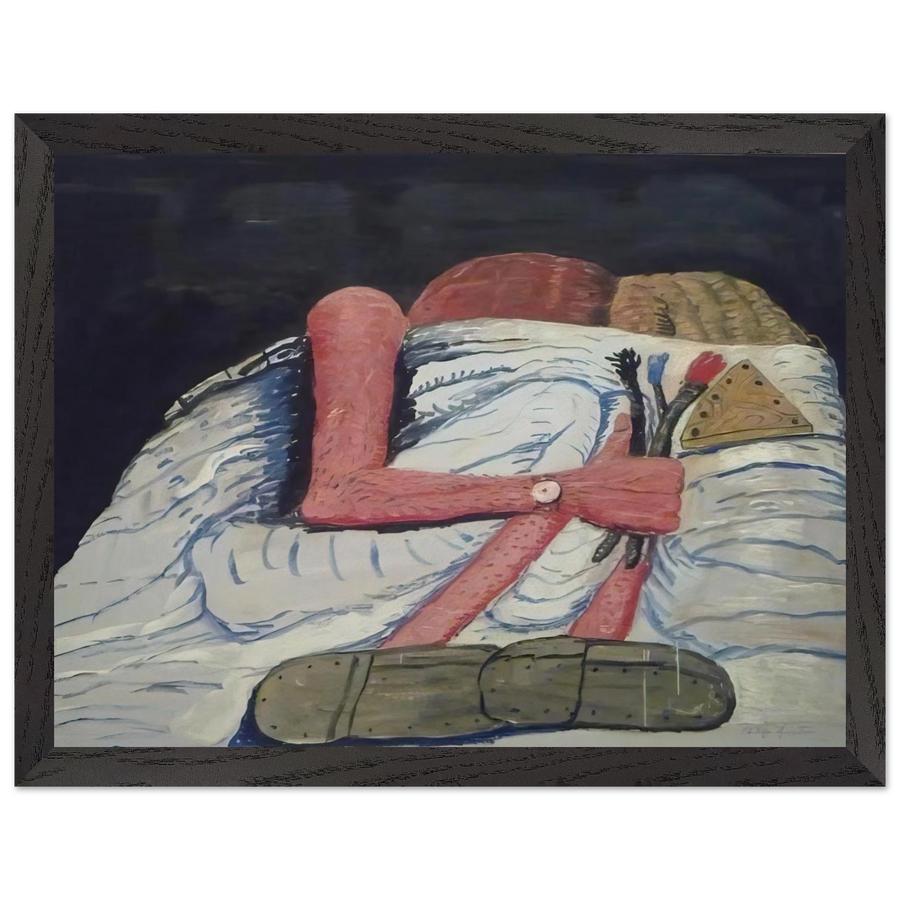 COUPLE IN BED by Philip Guston — Framed art print at Zephyeer