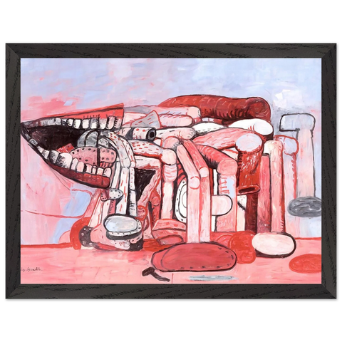 PAINTER S FORMS NO 2 1978 by Philip Guston — Framed art print at Zephyeer