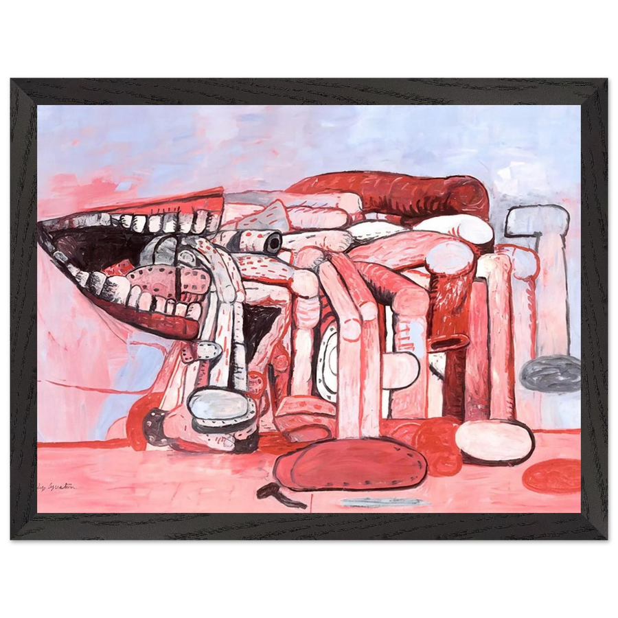 PAINTER S FORMS NO 2 1978 by Philip Guston — Framed art print at Zephyeer