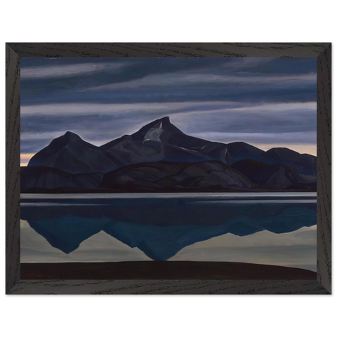 Mirrored Mountain, South Greenland by Rockwell Kent — Framed art print at Zephyeer