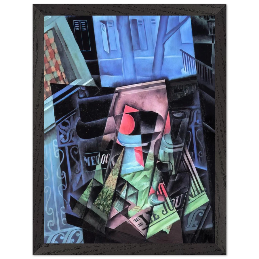 STILL LIFE BEFORE AN OPEN WINDOW PLACE RAVIGNAN 1915 by Juan Gris — Framed art print at Zephyeer