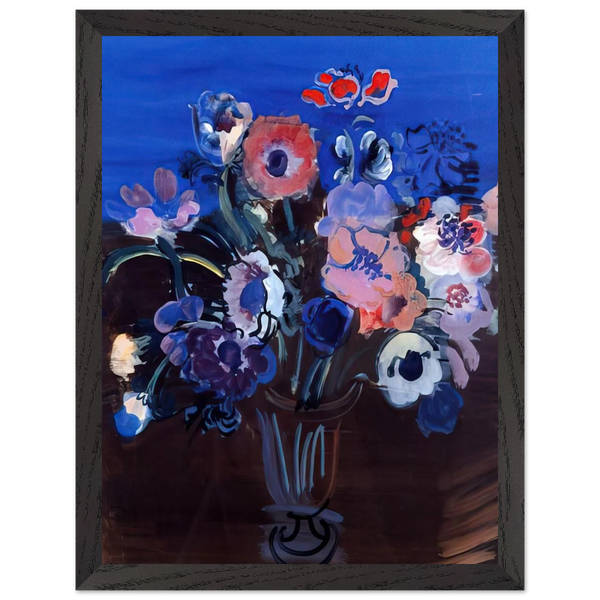 ANEMONES by Raoul Dufy — Framed art print at Zephyeer