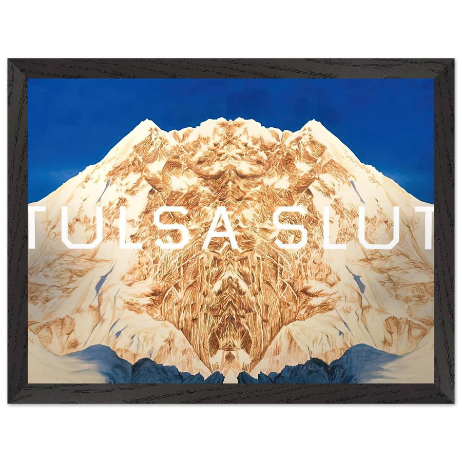 TULSA SLUT 2016 by Edward Ruscha — Framed art print at Zephyeer