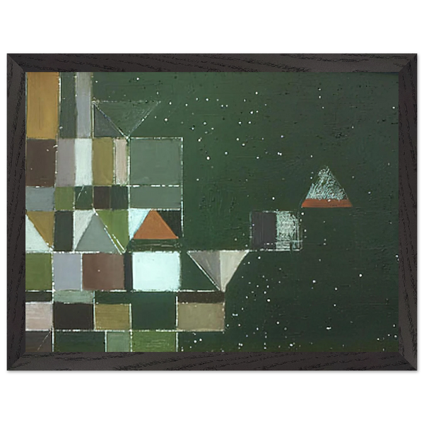 SQUARE MOTIF GREEN LILAC 1948 by Victor Pasmore — Framed art print at Zephyeer
