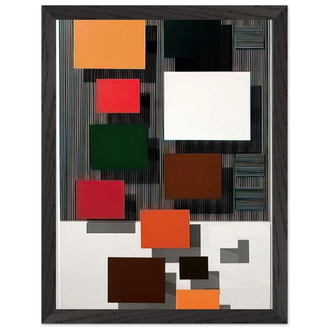 VIBRATION SUPERIEURE 1998 by Jesus Rafael Soto — Framed art print at Zephyeer