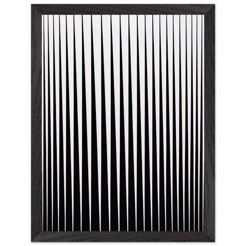 BREATHE 1966 by Bridget Riley — Framed art print at Zephyeer