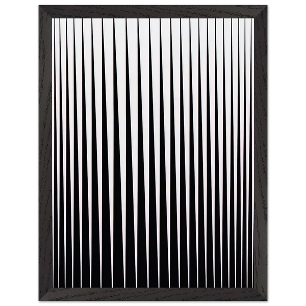 BREATHE 1966 by Bridget Riley — Framed art print at Zephyeer