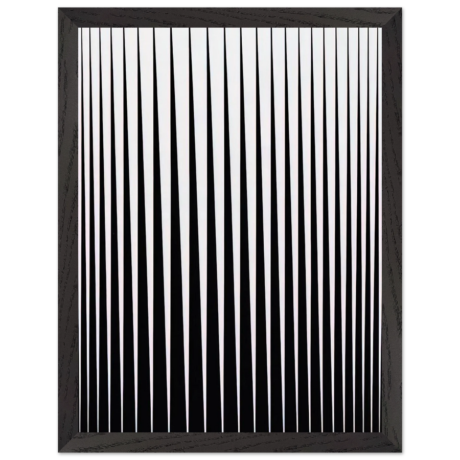 BREATHE 1966 by Bridget Riley — Framed art print at Zephyeer