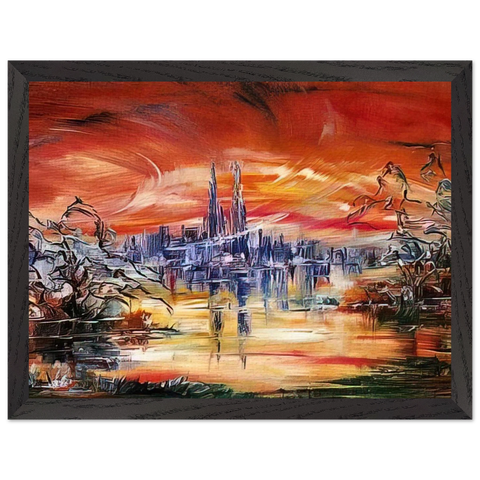 Untitled - 1981 by Konrad Zuse — Framed art print at Zephyeer